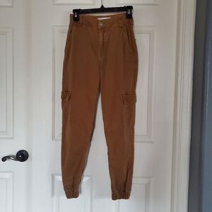 Mattelsa Colombia Brown Cargo Jogger Jeans Size Small 26 The Noise Tribe
